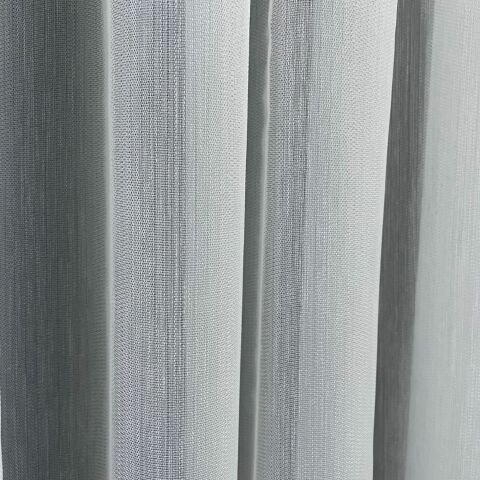 Bambu Hafif Desenli Tül Perde