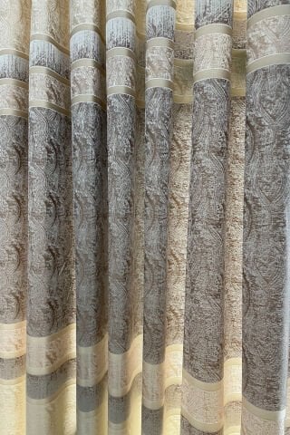 Berlin Pano Fon Perde - Bej