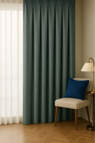 Barcelona Kadife Dokulu Fon Perde Açık Gri