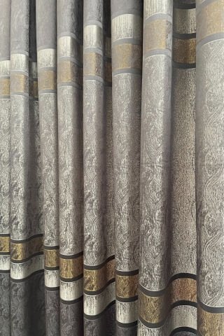 Berlin Pano Fon Perde - Gri