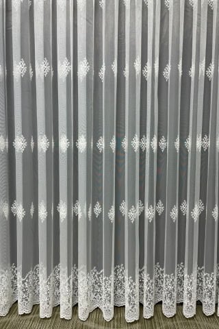 Lizbon Serpme Desen Tül Perde