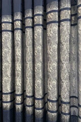 Berlin Pano Fon Perde - Lacivert