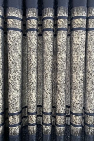 Berlin Pano Fon Perde - Lacivert