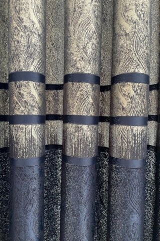 Berlin Pano Fon Perde - Lacivert