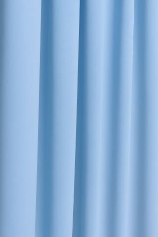 Luna Serisi Kadife Dokulu Fon Perde Bebe Mavisi